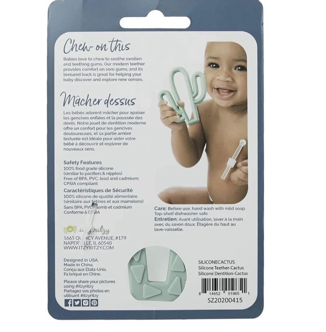Mordedor de silicon Cactus Itzy Ritzy