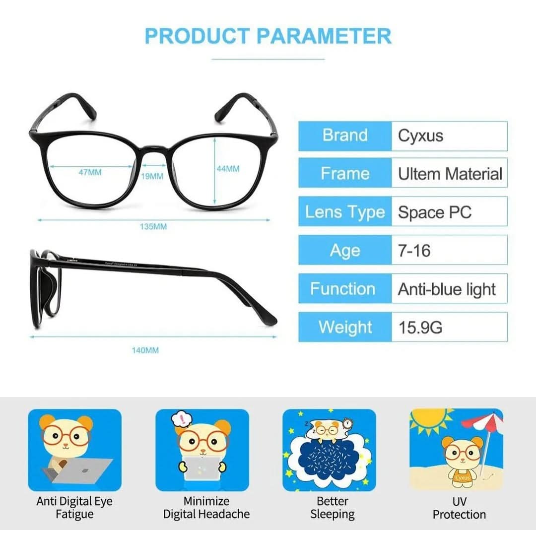 Blue Ligth Blocking Glasses for kids