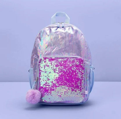 Mochila Flip Sequin Purple