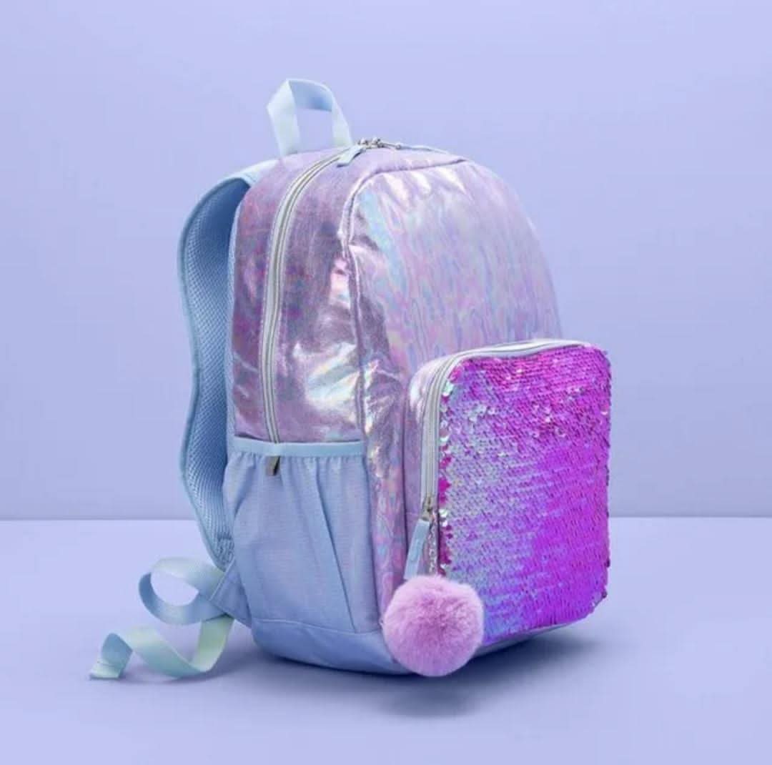 Mochila Flip Sequin Purple