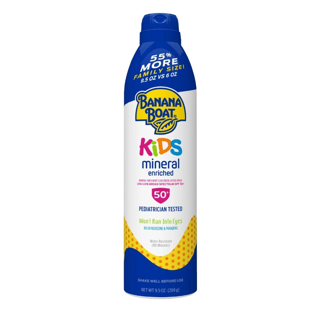 Protector Solar Banana Boat SPF 50+, 9.5 onzas