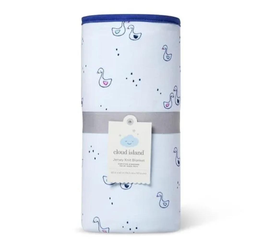 Cobija Baby Jersey Knit Blanket Cloud Island