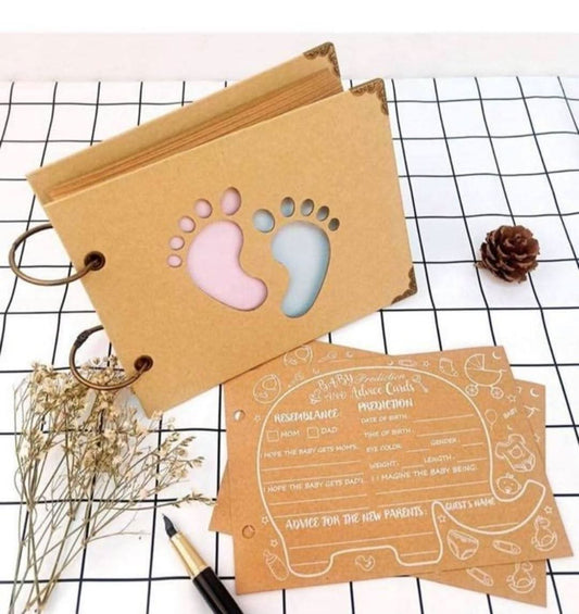 40 tarjetas de consejo para baby shower