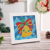 Set de pintura de diamantes 5d, navideño, 9 uds