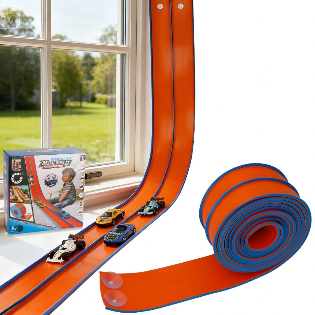 Juego de iniciación flexible de carreras de 15 pies para niños de 3 años en adelante, enrollable