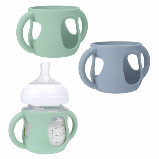BUSOHA Pack de 2 Fundas de Silicona con Asa para Biberones Avent
