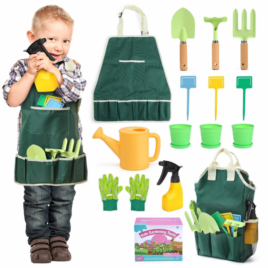 Cute Stone Herramientas Jardineria Kit niños