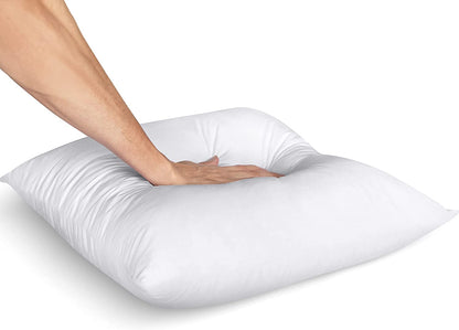Utopia Bedding- Cojín Decorativo  (12 X 12 Pulgadas/Blanco)