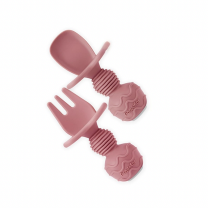 PandaEar cubiertos silicona, 2 piezas