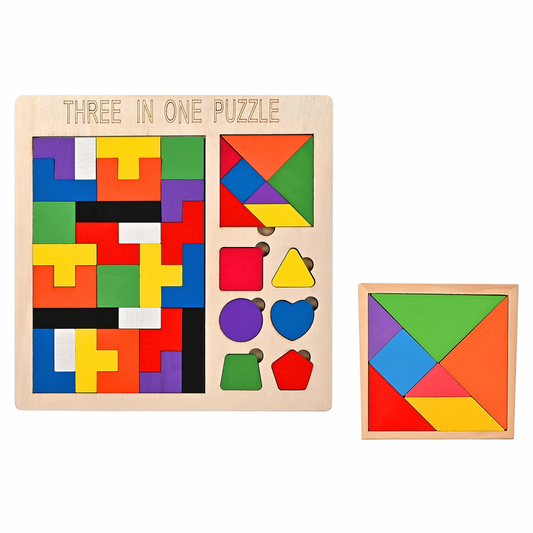 Wooderma juego de lógica para niños