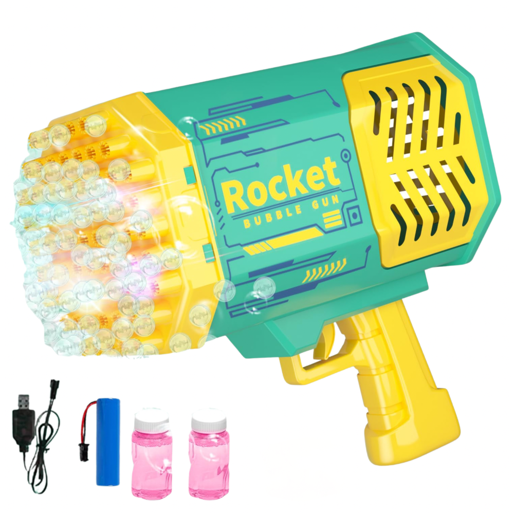 Maquina para burbujas con 69 hoyos