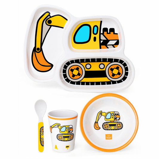 Juego de platos y cuencos para niños de Lehoo Castle