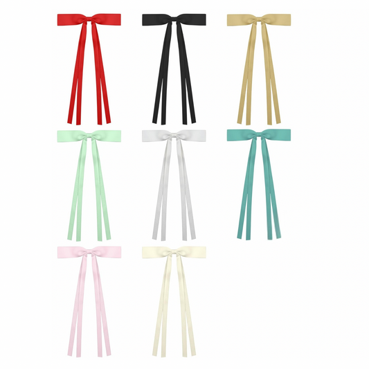 8 lazos para cabello de 6 x 9 pulgadas