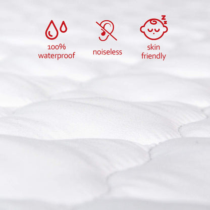 Moonsea- Pack N Play Protector de colchón, se adapta a Graco Play Yards, minicunas portátiles para bebés, 39''X27'', impermeable
