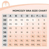 Momcozy- Sujetador de lactancia para bombeo de manos libres y maternidad, gris, talla XL