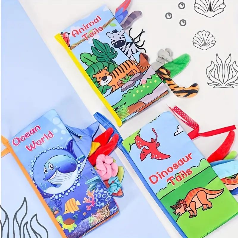 Set de 3 libros para bebés