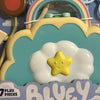 Bluey Bolsa de nube, juego de control médico, juego de juguete con 7 piezas de juego