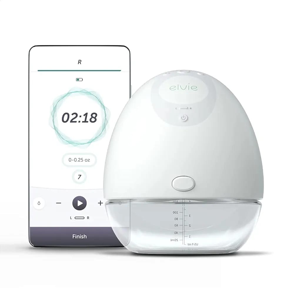 Elvie– Extractor de leche individual portátil con aplicación