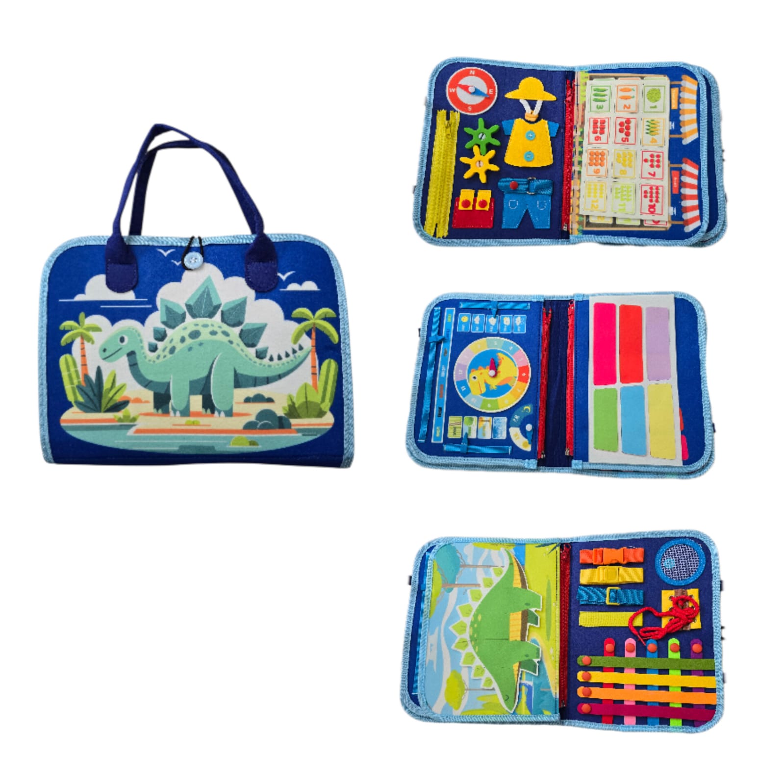 Libro de actividades para niños de dinosaurios