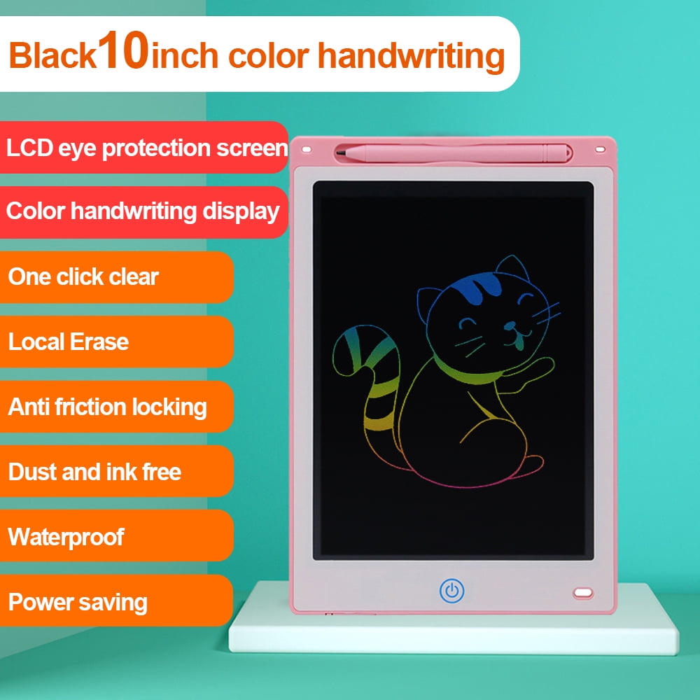 Color doodle LCD tableta juguete, rosado 10”