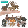 Toymany 12 figuras de animales del bosque