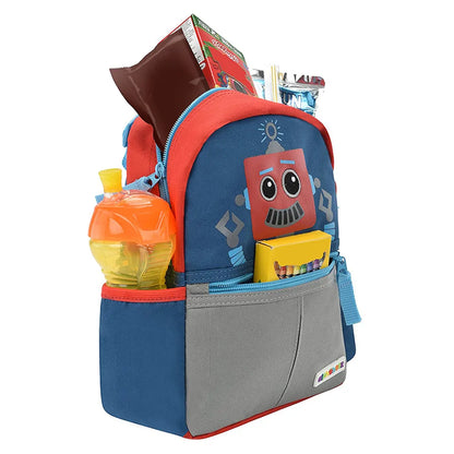 Alphabetz - Mochila robot para niños pequeños con arnés de seguridad