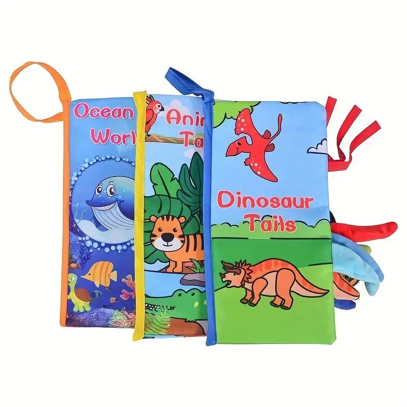 Set de 3 libros para bebés