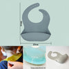 Baberos silicon Grey 2 pack