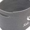 Cesta de cuerda de algodón para almacenamiento de juguetes, kids toys