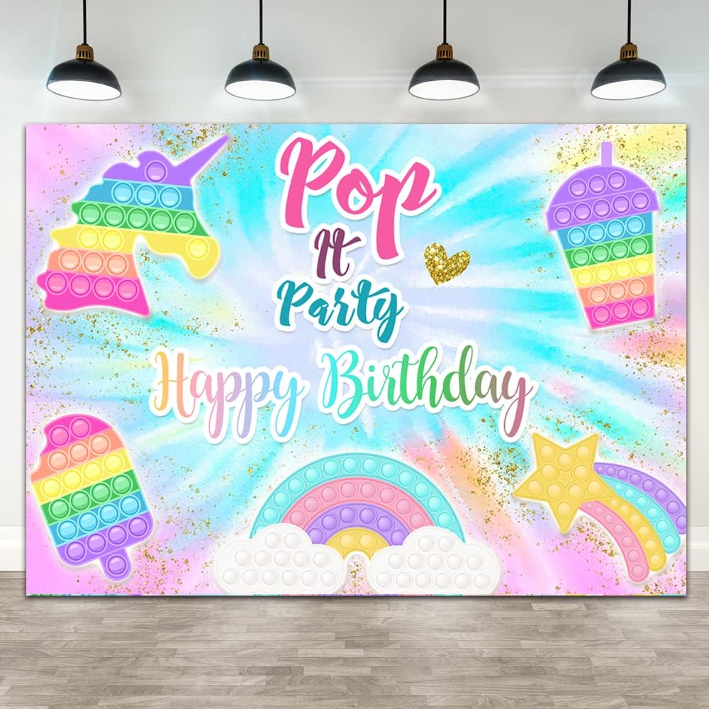 Fondo para fiesta pop it 2.1 x 1.5 m