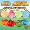 4 bolas de estrés dinosaurios