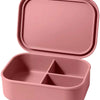 Recipiente Bento de silicona con 3 compartimientos