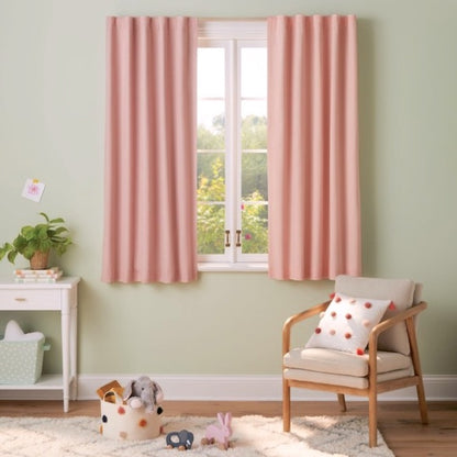 Pillowfort -Panel de cortina rosada, 1 ud