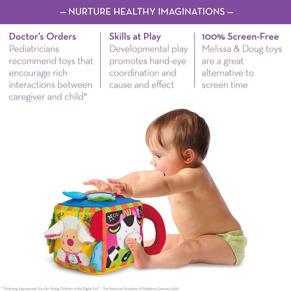 Melissa & Doug K’s Kids, cubo musical de granja