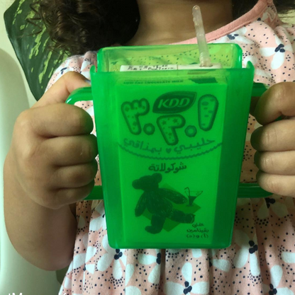 Soporte para cajitas de jugo Mommy's Helper, naranja