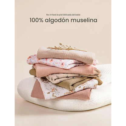Termichy-Fundas de muselina para tumbona de bebé
