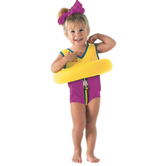 Flotador entrenador Tot Trainer Deluxe Swimschool Amarillo, 2-4 años