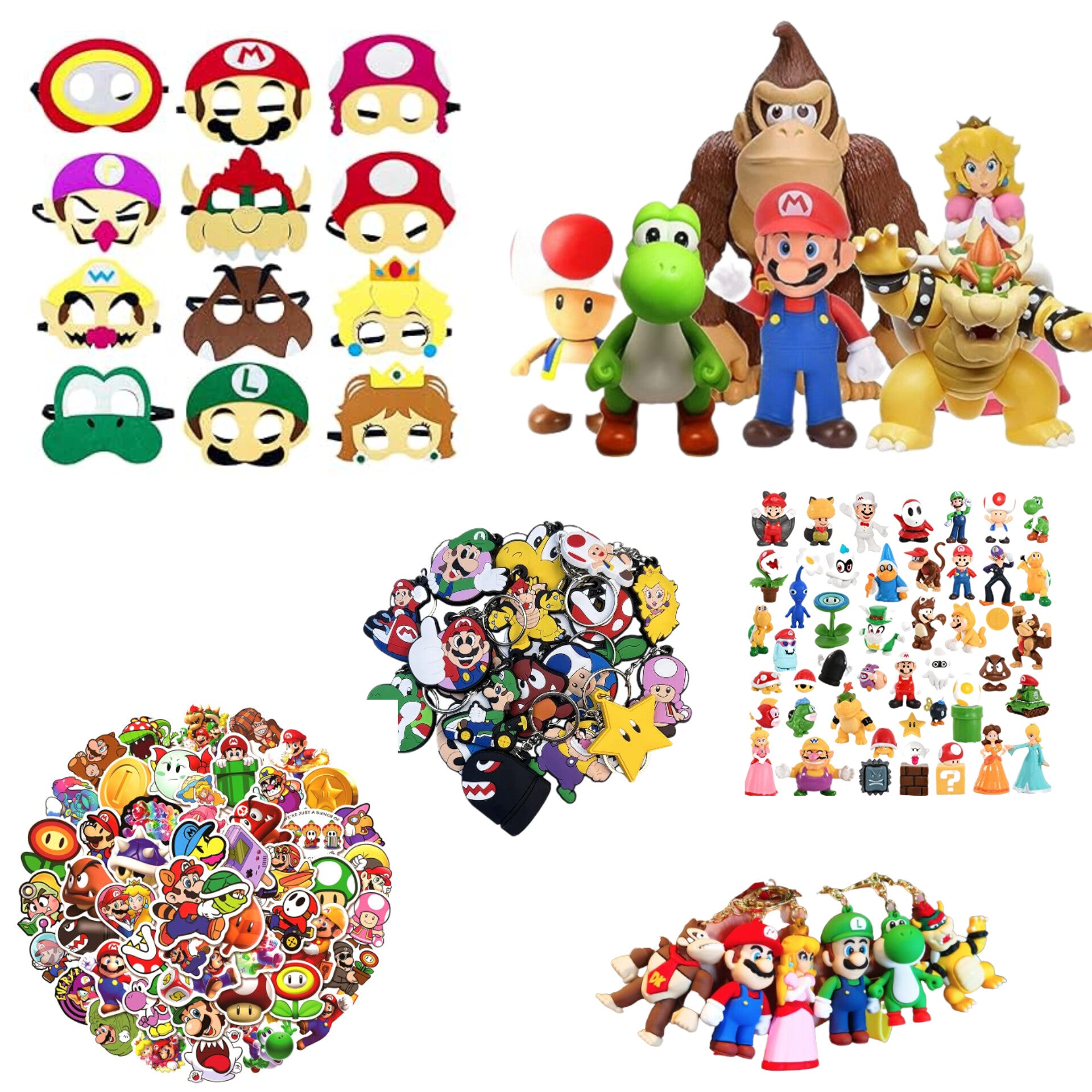 Paquete para bolsitas Mario Bros 02, para 15
