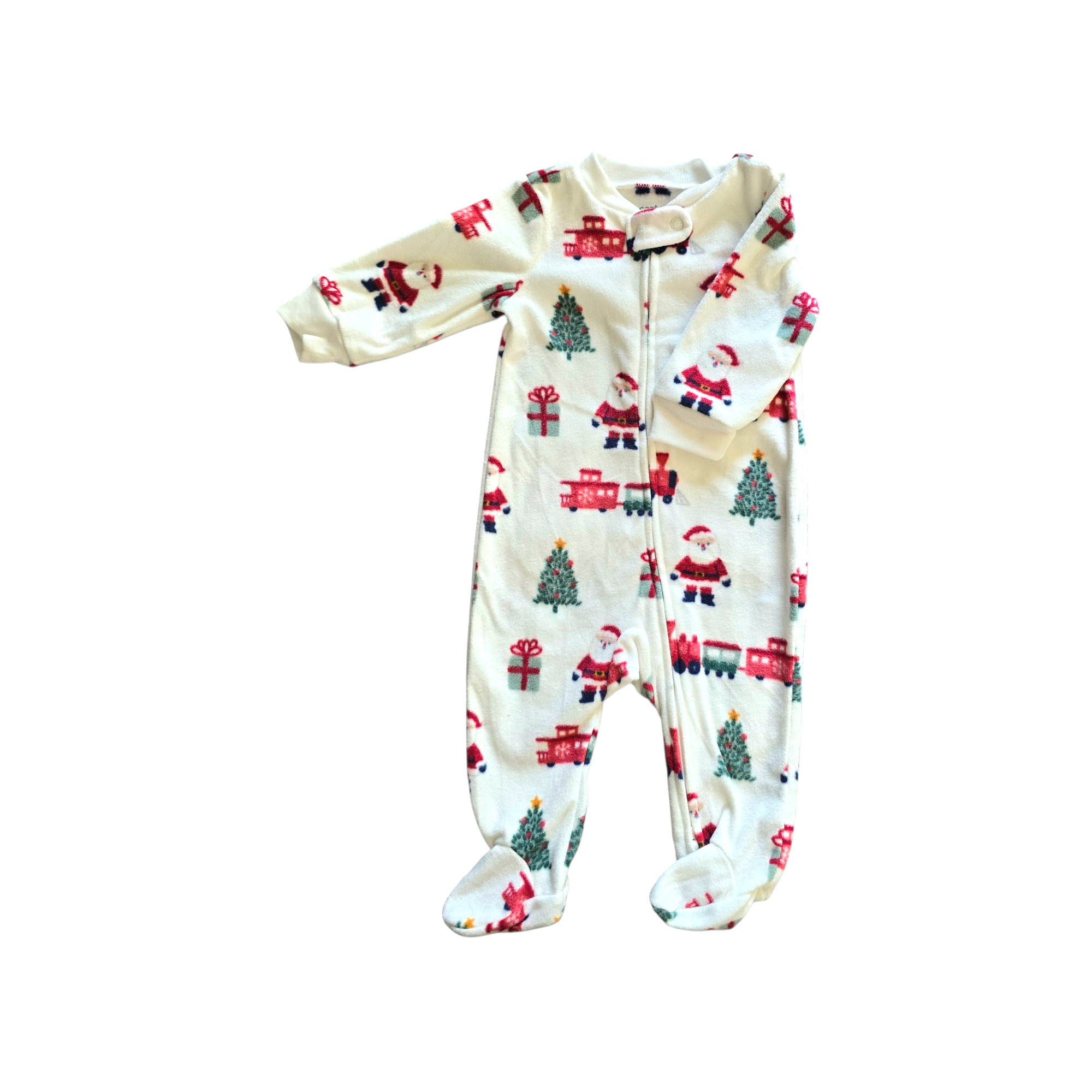 Carter's- Pijama para bebé navideña, 6m