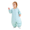 P. Health Kids- Saco de dormir para bebé 2.5 TOG (Talla 18m-36m)con patas para invierno (incluye botas de tela removibles), verde menta