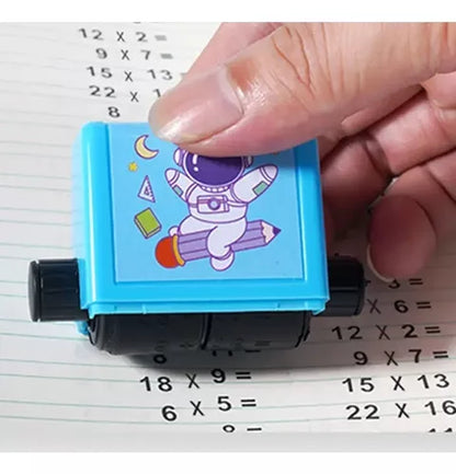 Kit de sellos pedagógicos para matemáticas, división y multiplicación