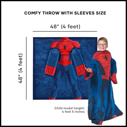 Manta cómoda de Spider-Man, Spider-Up de Marvel, 122 cm