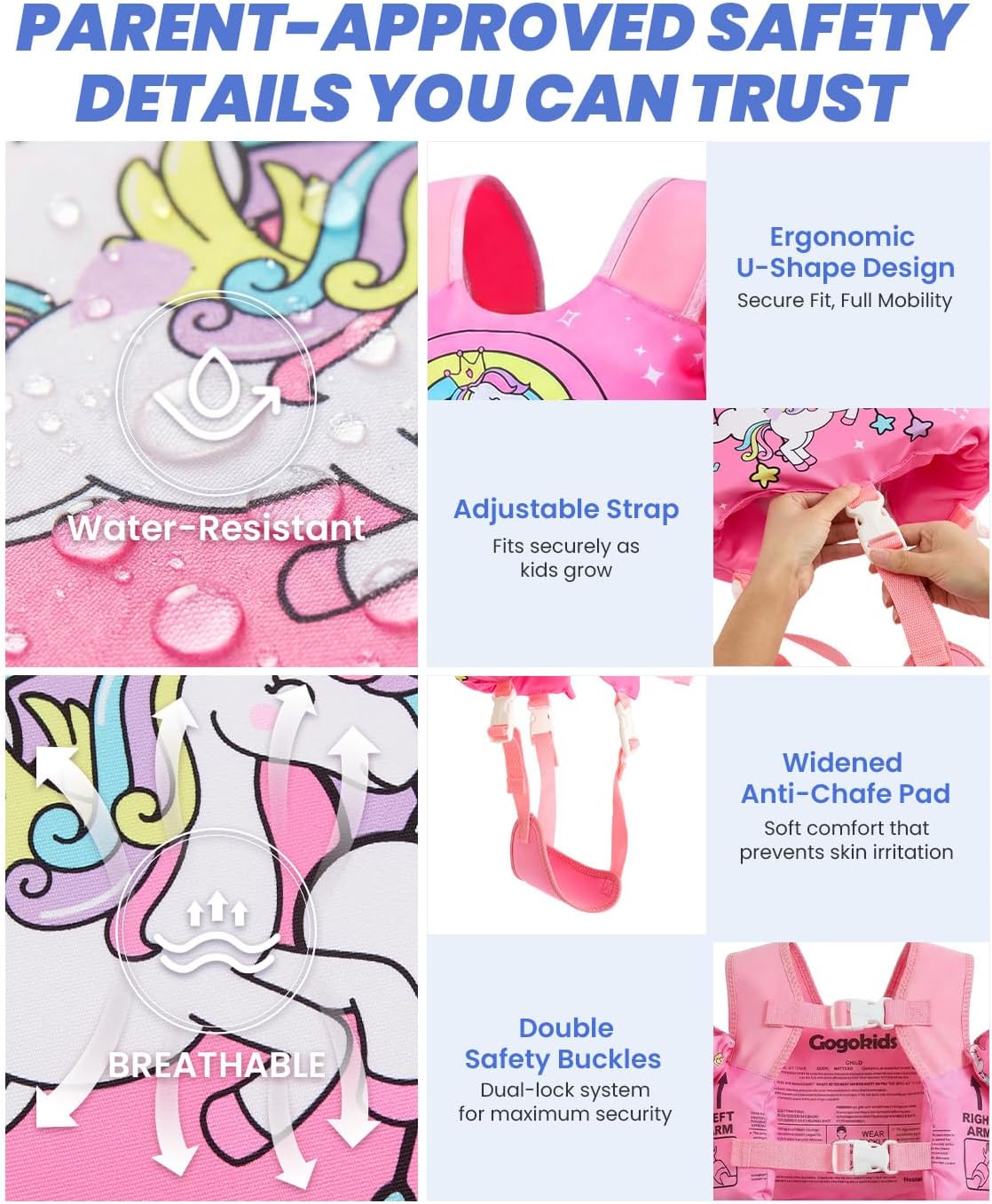 Flotador para niños, talla M 15-30kg