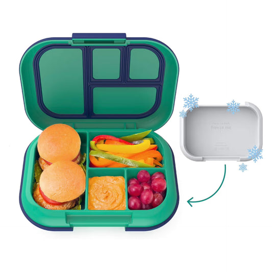 Bentgo- Fiambrera para niños verde/ azul marino