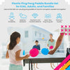 Juego de palas de ping-pong