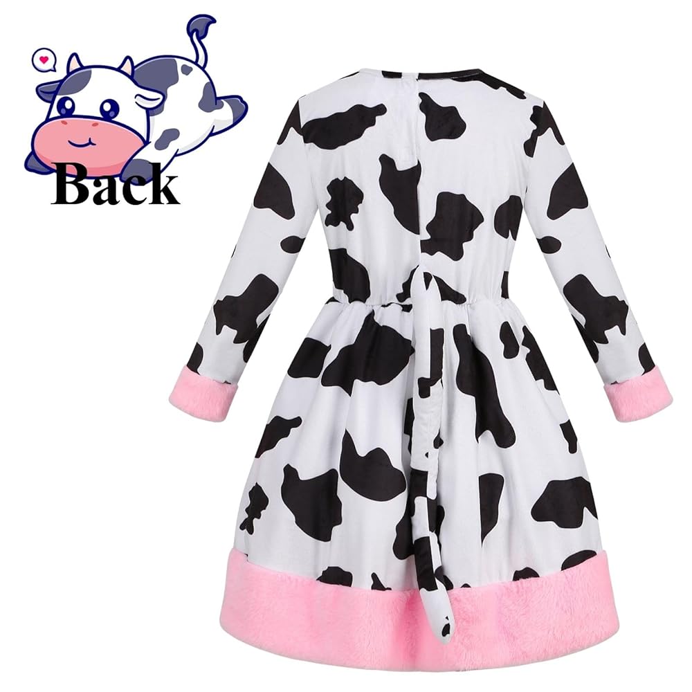 Disfraz de vaca talla S, 4-6 años