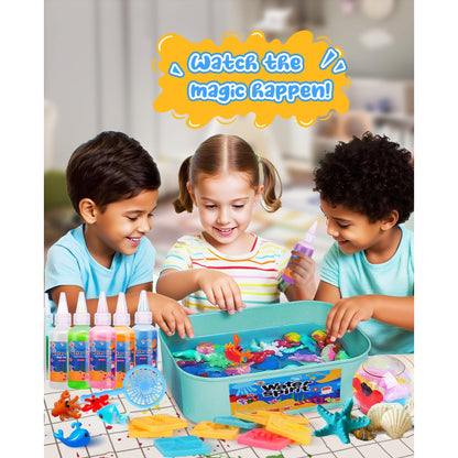 Kit De Juguetes Magic Water Elf Juqueasy Aqua Fairy Con Manta para mesa