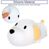 Luz nocturna LED de silicona, cachorro