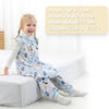 WONDAY- Saco de dormir para niños pequeños con piernas (2T-3T) 0.5 TOG