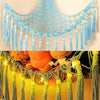 Hamaca Boho de macramé para peluches